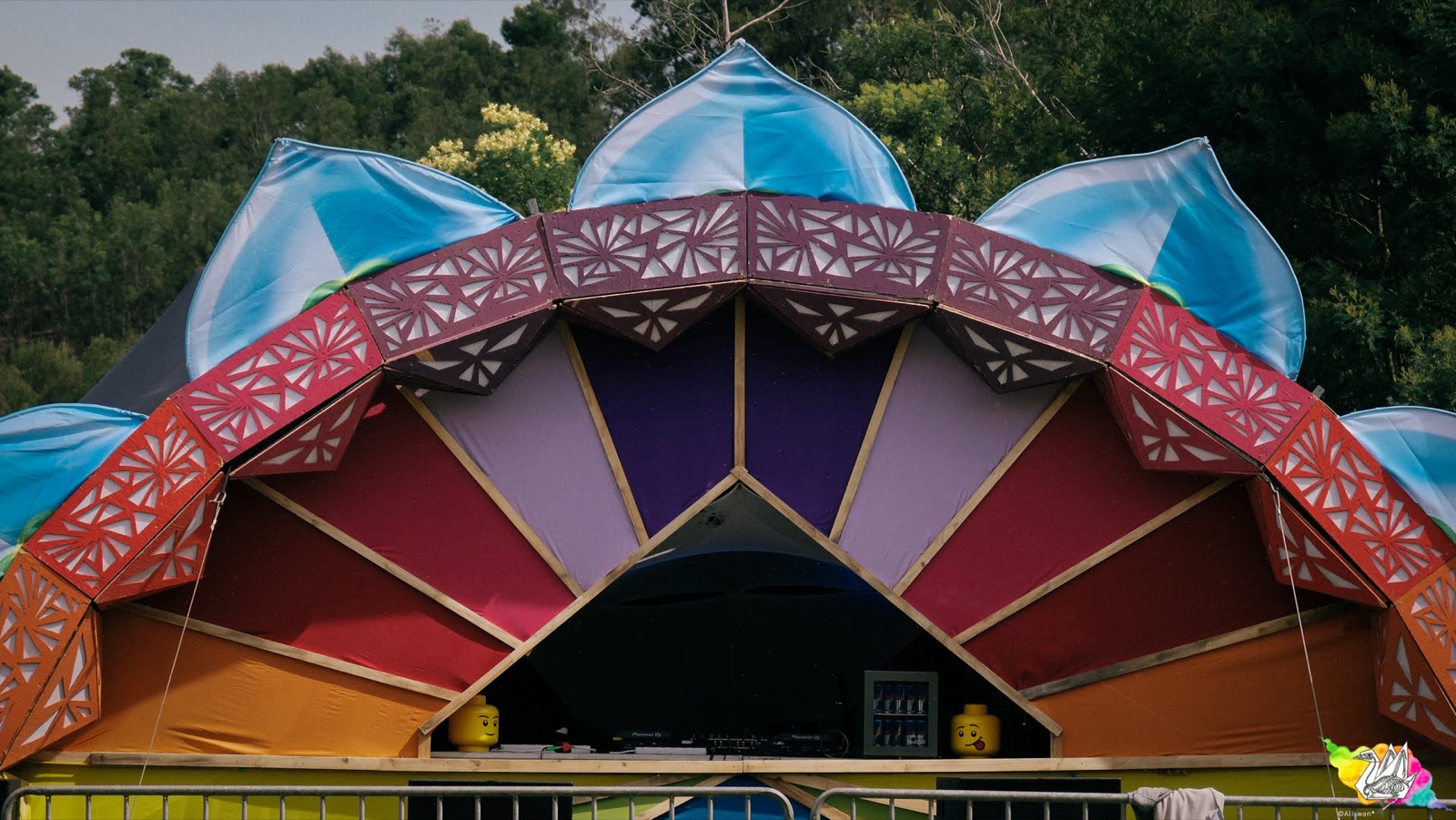 The main stage at Earthdance Cape Town 2025